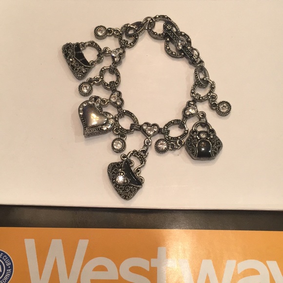 MIVITA Jewelry - VINTAGE CHARMS BRACELETS, WITH CRYSTAL.